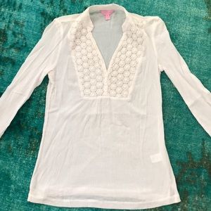 Lily Pulitzer linen tunic